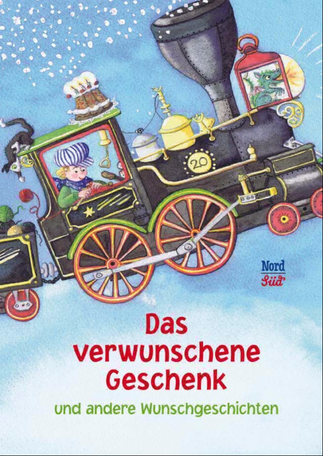 Cover: Dampflokomotive fährt in den Himmel